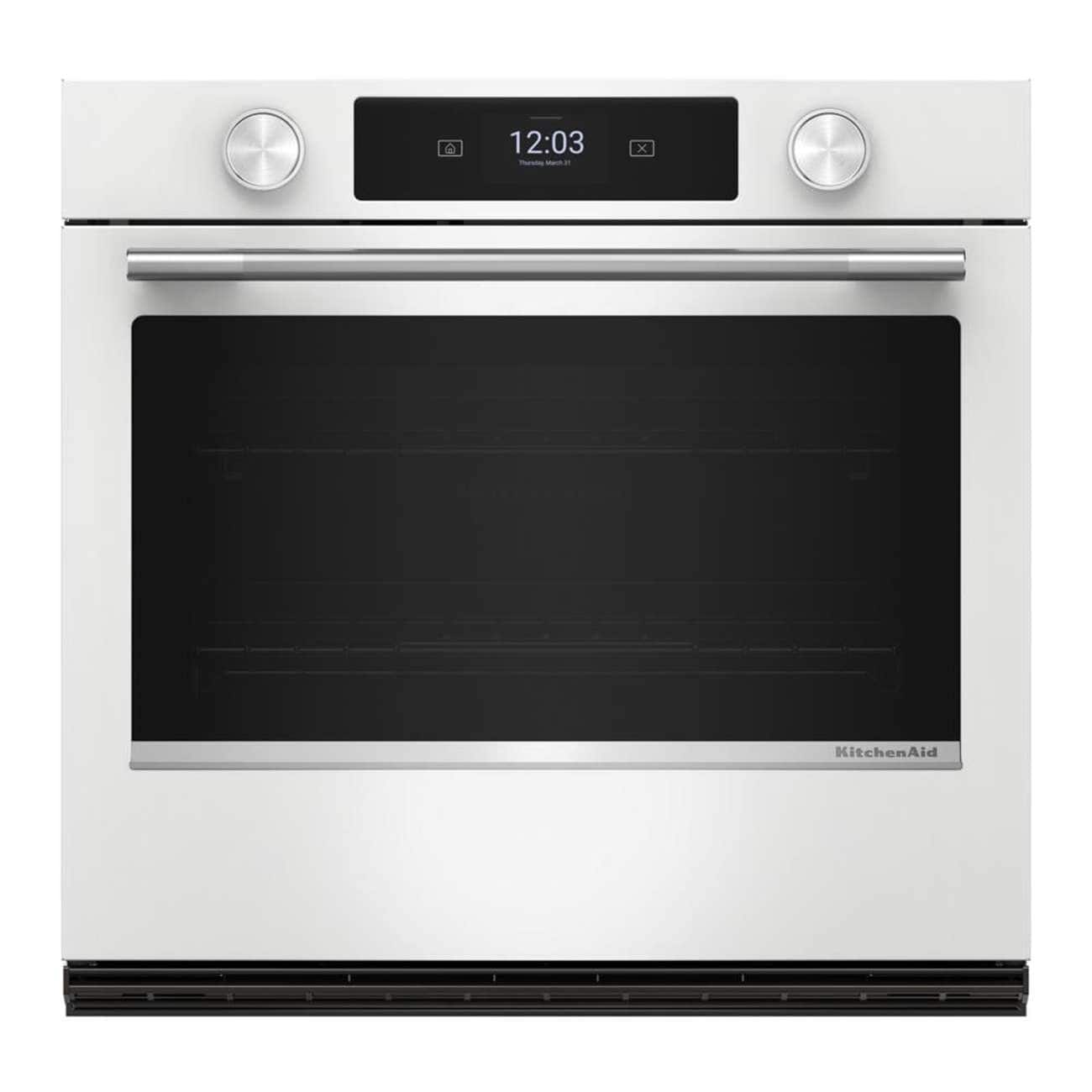 KitchenAid - 30-inch Smart Electric Single Wall Oven with As