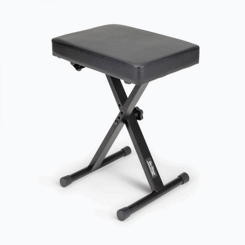 Alt View 2. On Stage Stands - On Stage KT7800 Padded Keyboard Bench - Black.