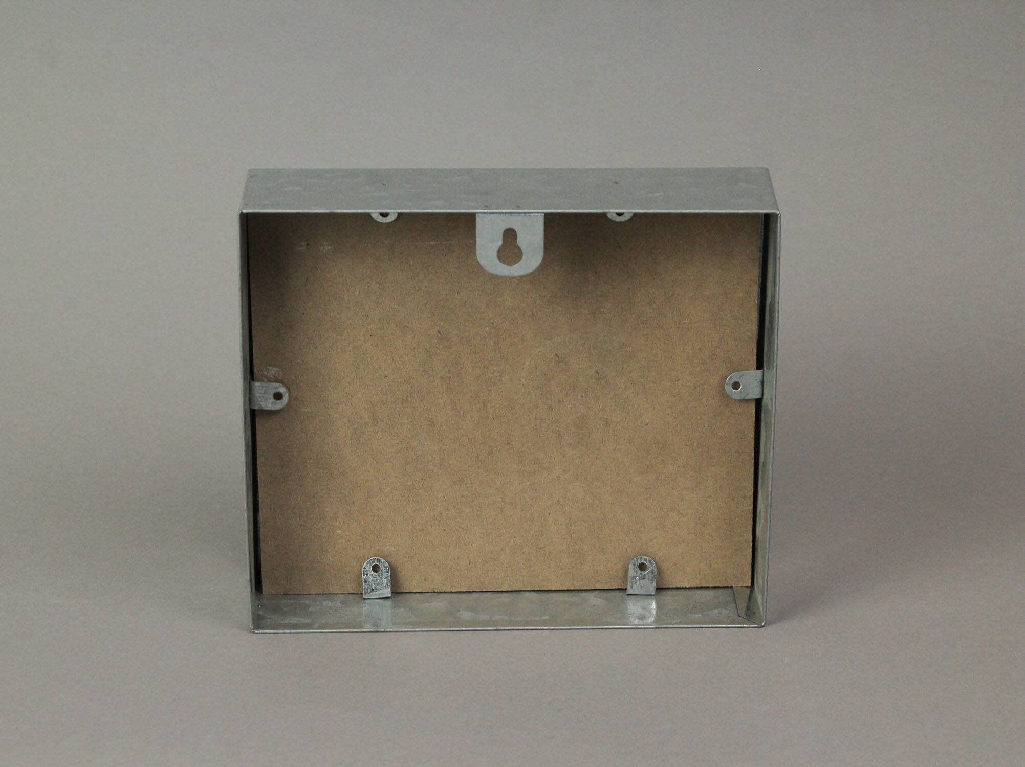 Alt View 2. Direct International - Set of 3 Metal Framed Wooden Shadow Box Home and Family Plaques 7 Inches by 6 Inches - Multicolored.