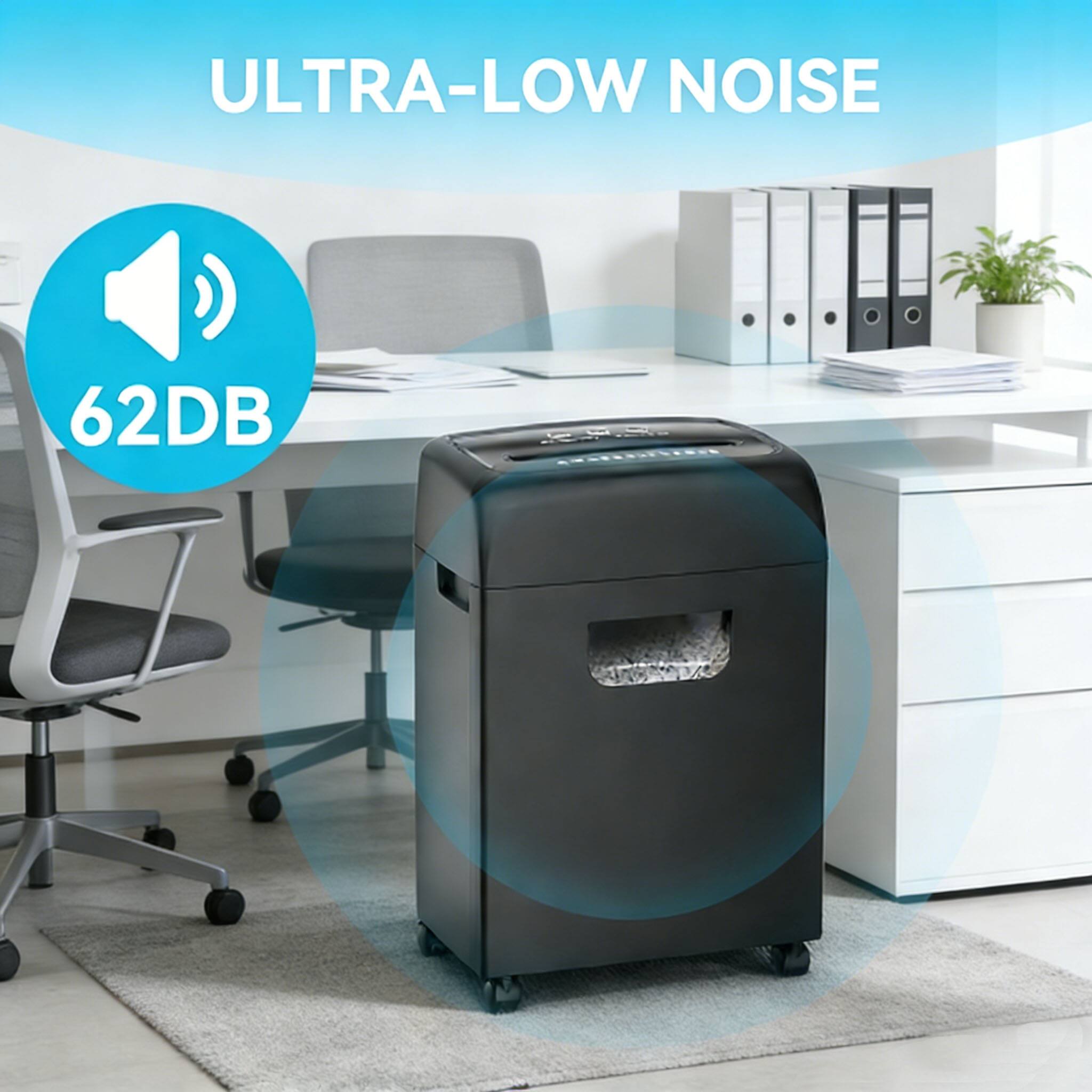 ULTRA-LOW NOISE  
62DB