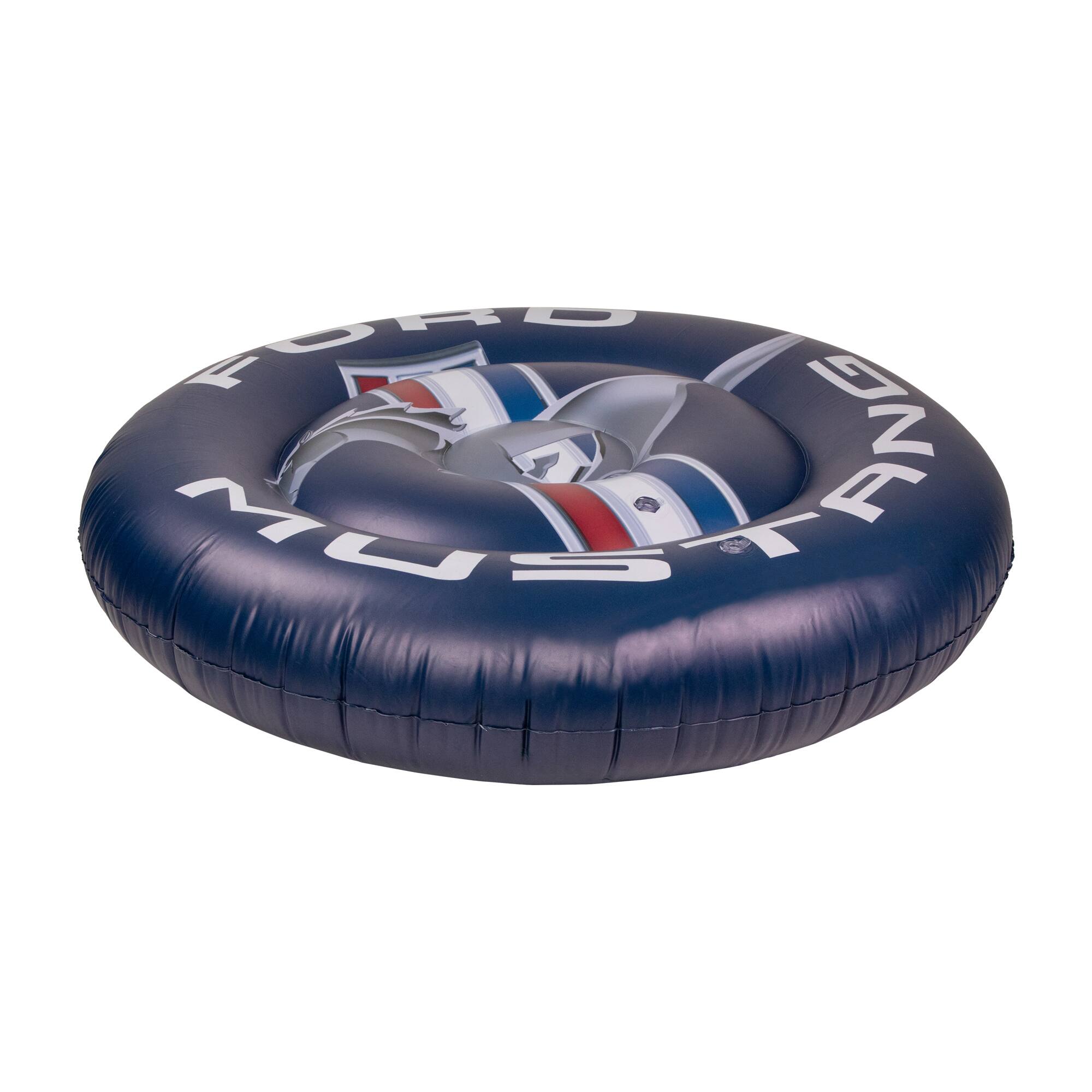 Alt View 2. Northlight - Inflatable Ford Mustang Round Pool Float - 46" - Blue.
