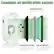 Complete air purification system
- Antibacterial cloth
- Effectively remove bacteria and virus
- Activated Carbon filter
- Eliminates secondhand smoke, cooking and volatile organic gases in the home
- Effective HEPA filter
- Captures particles as tiny as 0.25 microns to remove 99.99% airborne contaminants