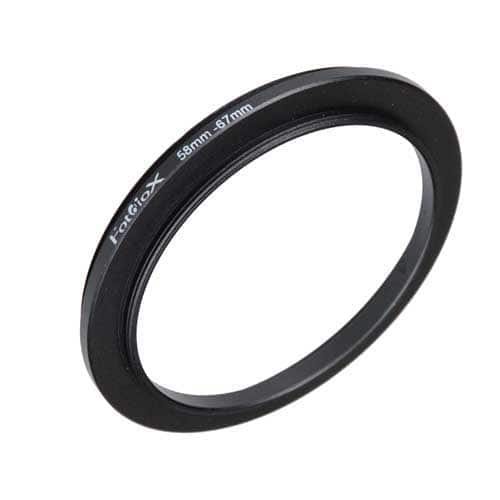 Fotodiox - 58mm-67mm Macro Reverse Lens Coupling Ring - 58mm Filter Thread to 67mm Filter Thread Adapter
