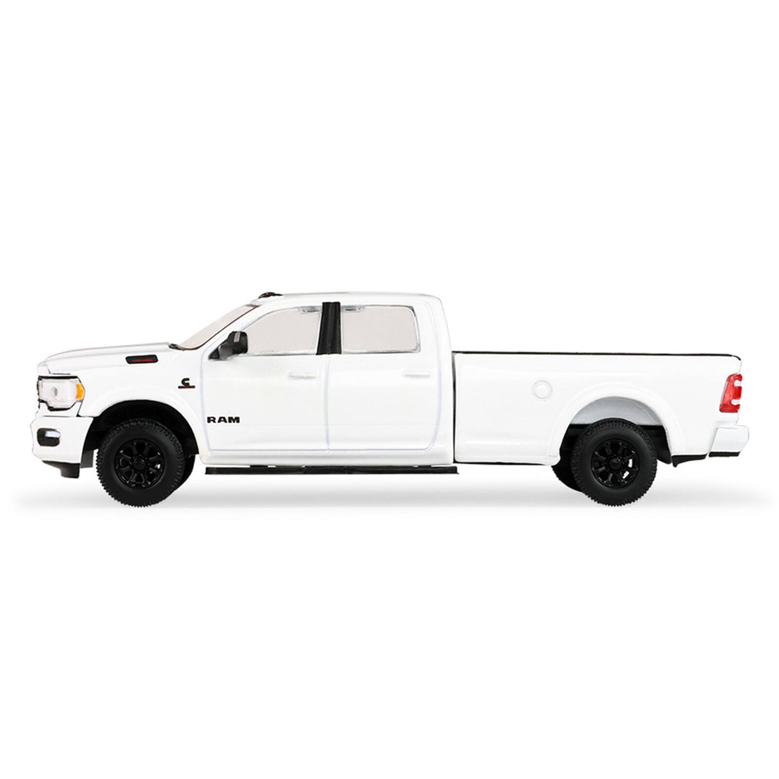 Alt View 1. Greenlight - 2023 Ram 2500 Bighorn Pickup Truck White "Auto Mall" Series 8 1/64 Diecast Model Car by Greenlight.