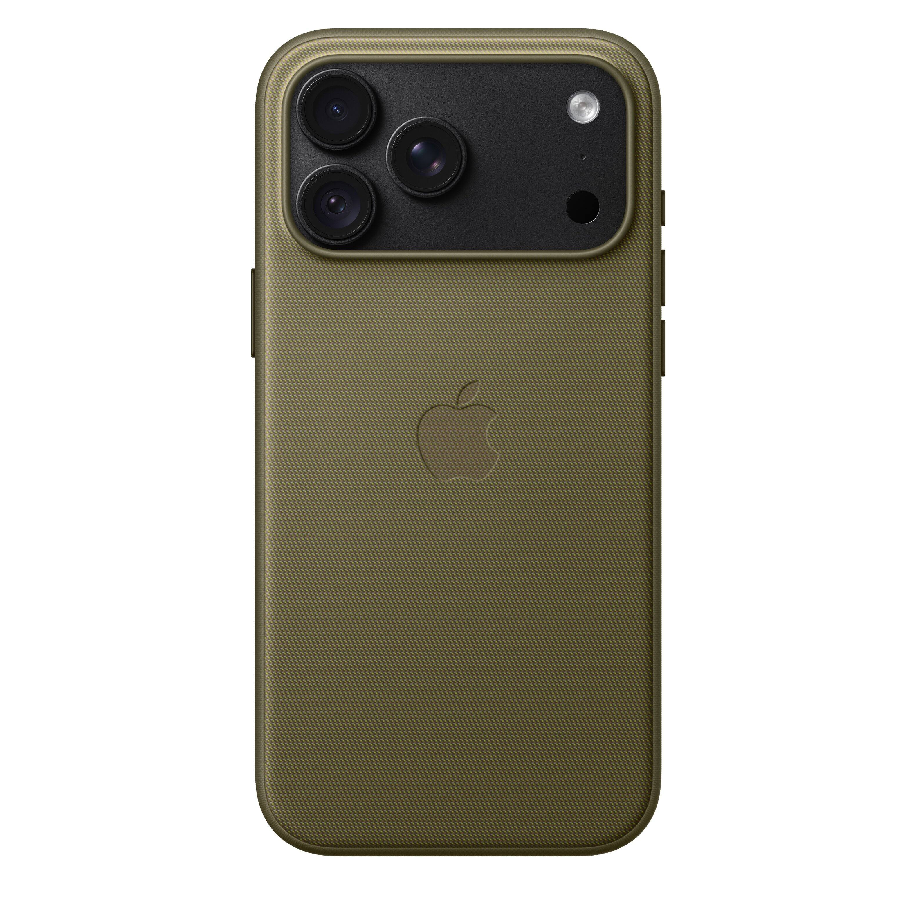 Alt View 3. Apple - iPhone 18 Pro Max TechWoven Case with MagSafe - Olive.