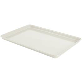 Martha Stewart - Everyday Color Bake 13 Inch Carbon Steel Rectangle Cookie Sheet - Linen