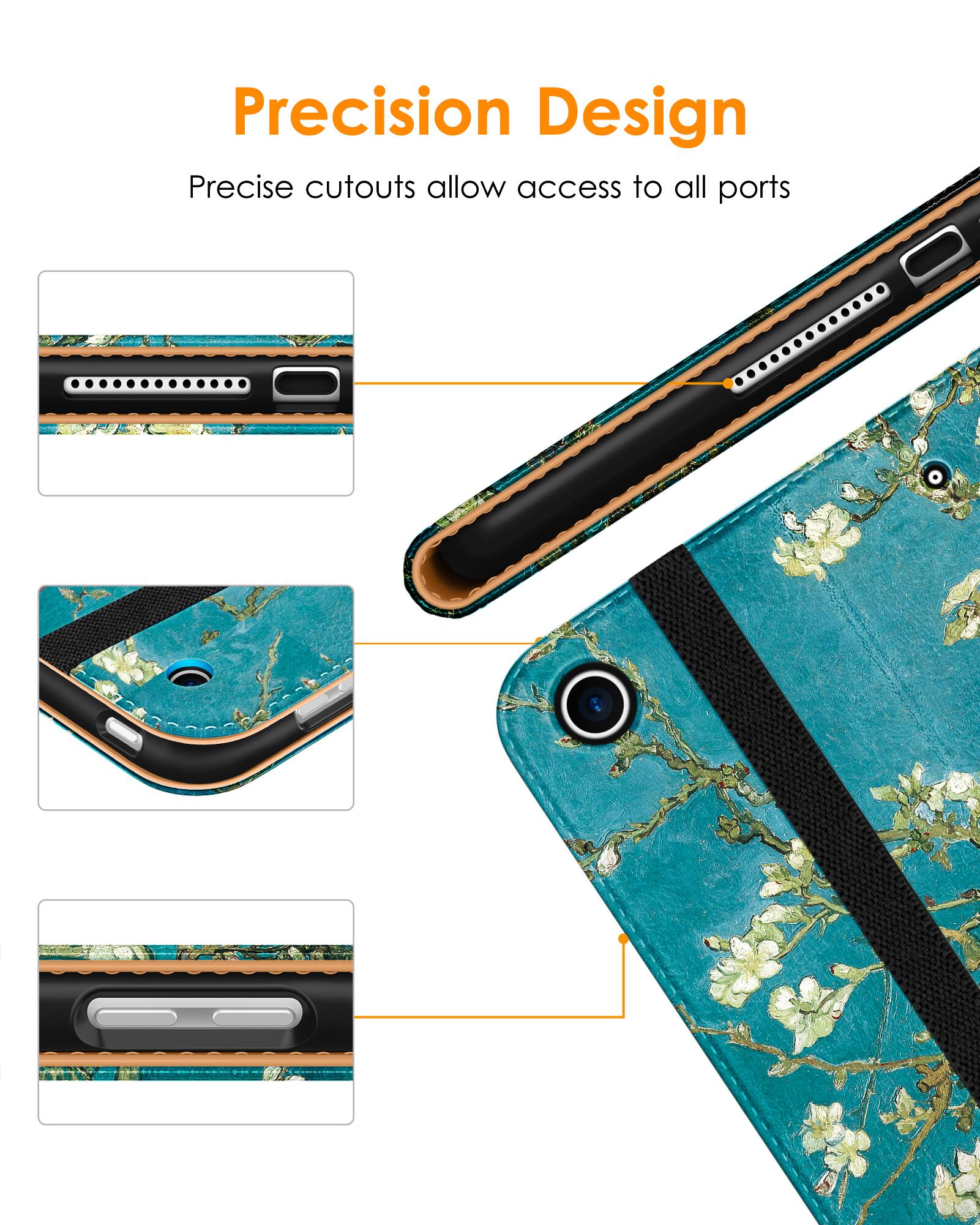 Precision Design  
Precise cutouts allow access to all ports