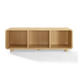 Crosley Furniture - Zoe Large Record Storage Console - Gray