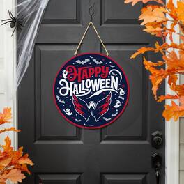 Evergreen Enterprises - Washington Capitals 18" Happy Halloween Wooden Round Door Sign - Multicolor