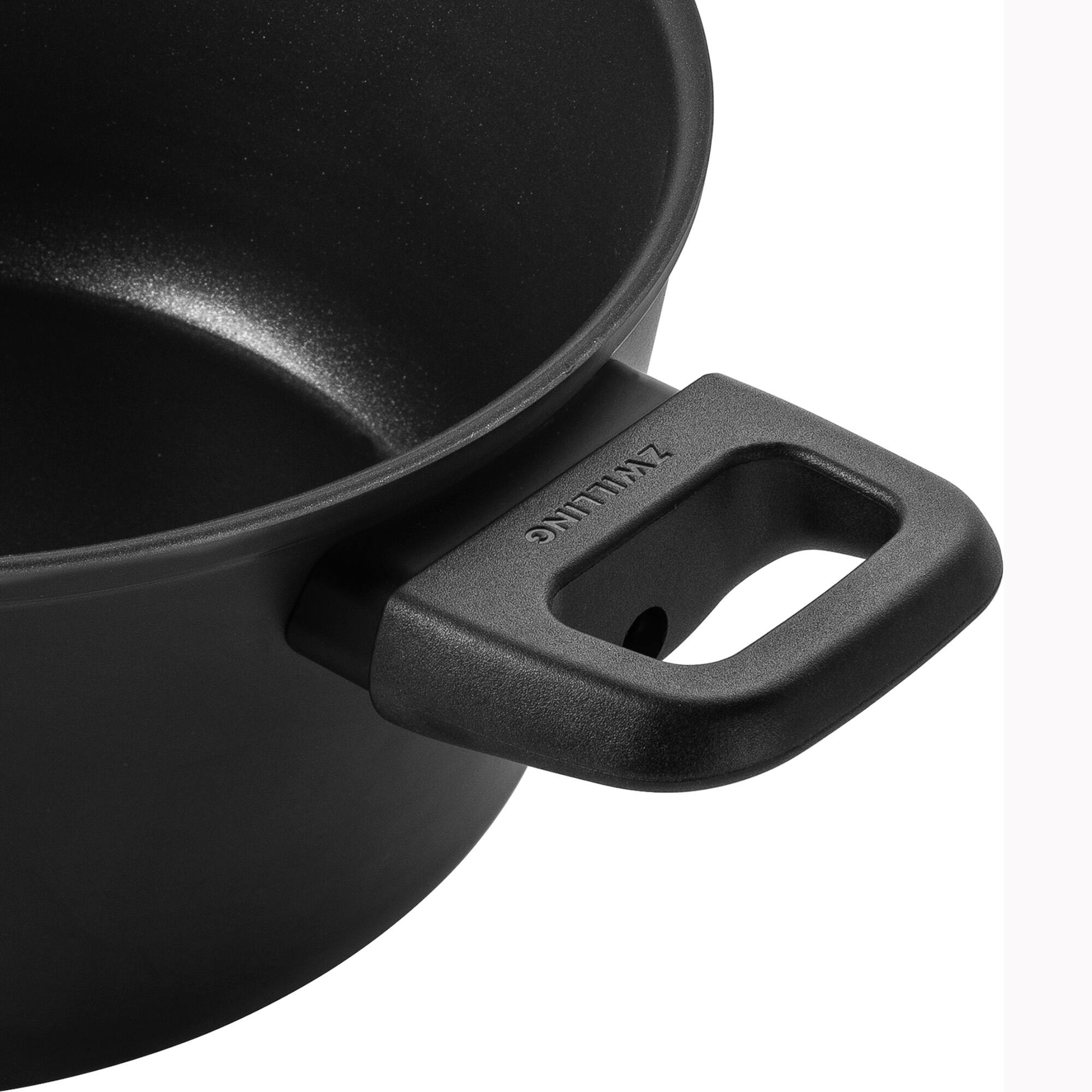 Alt View 7. ZWILLING - ZWILLING Madura Plus Forged 5-qt Aluminum Nonstick Dutch Oven with Lid - Black.