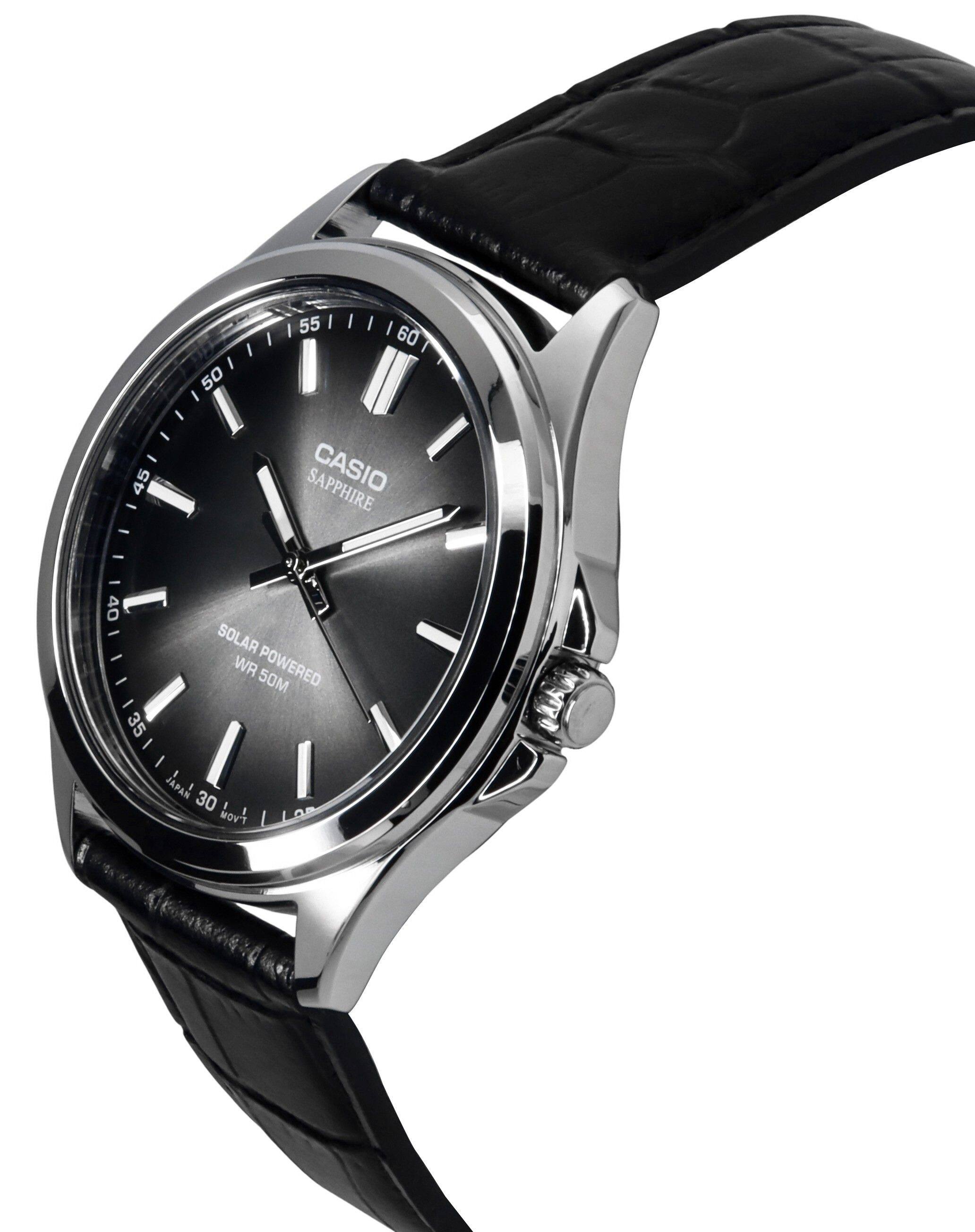 45 | 50 | 55 | 60  
SAPPHIRE CASIO  
SOLAR POWERED  
WR 50M  
30 | 35