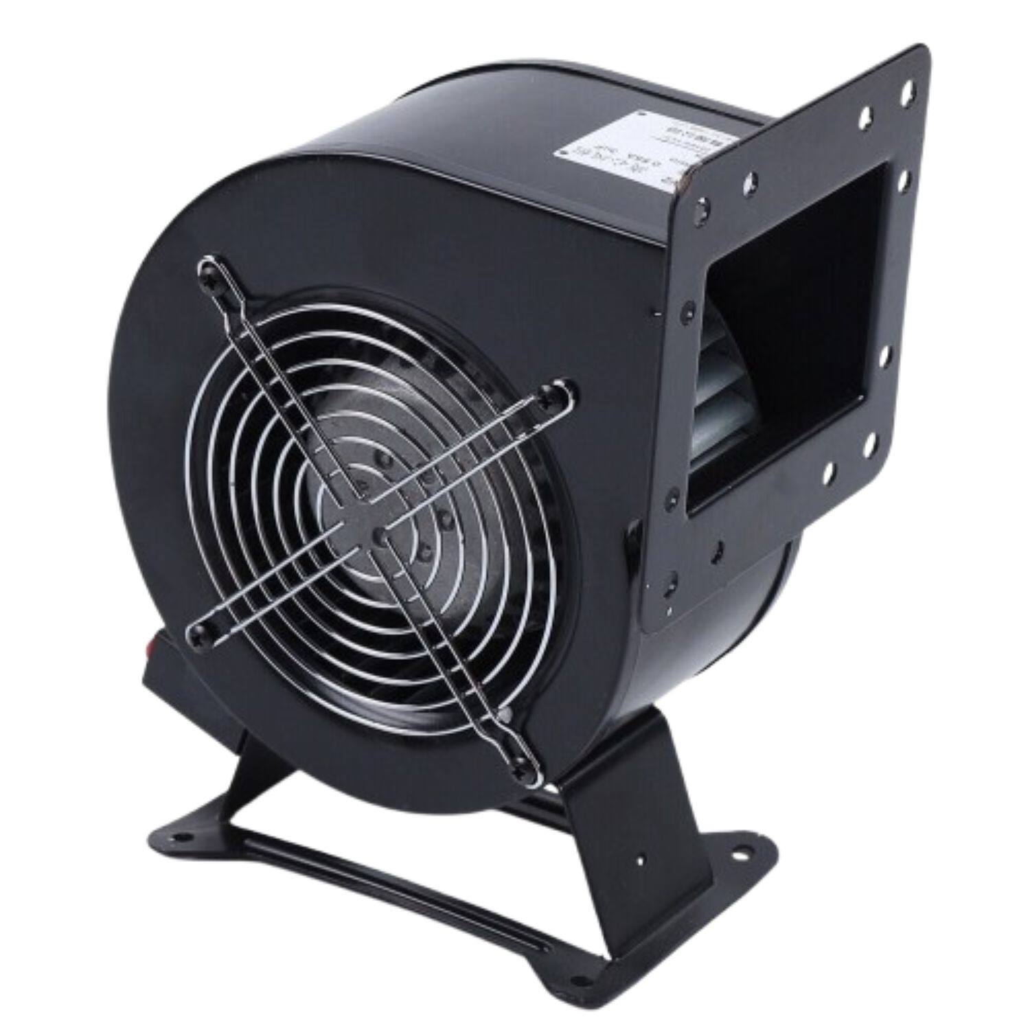 Front. Stock Preferred - Powerful 120W Furnace Fan Blower - Black.