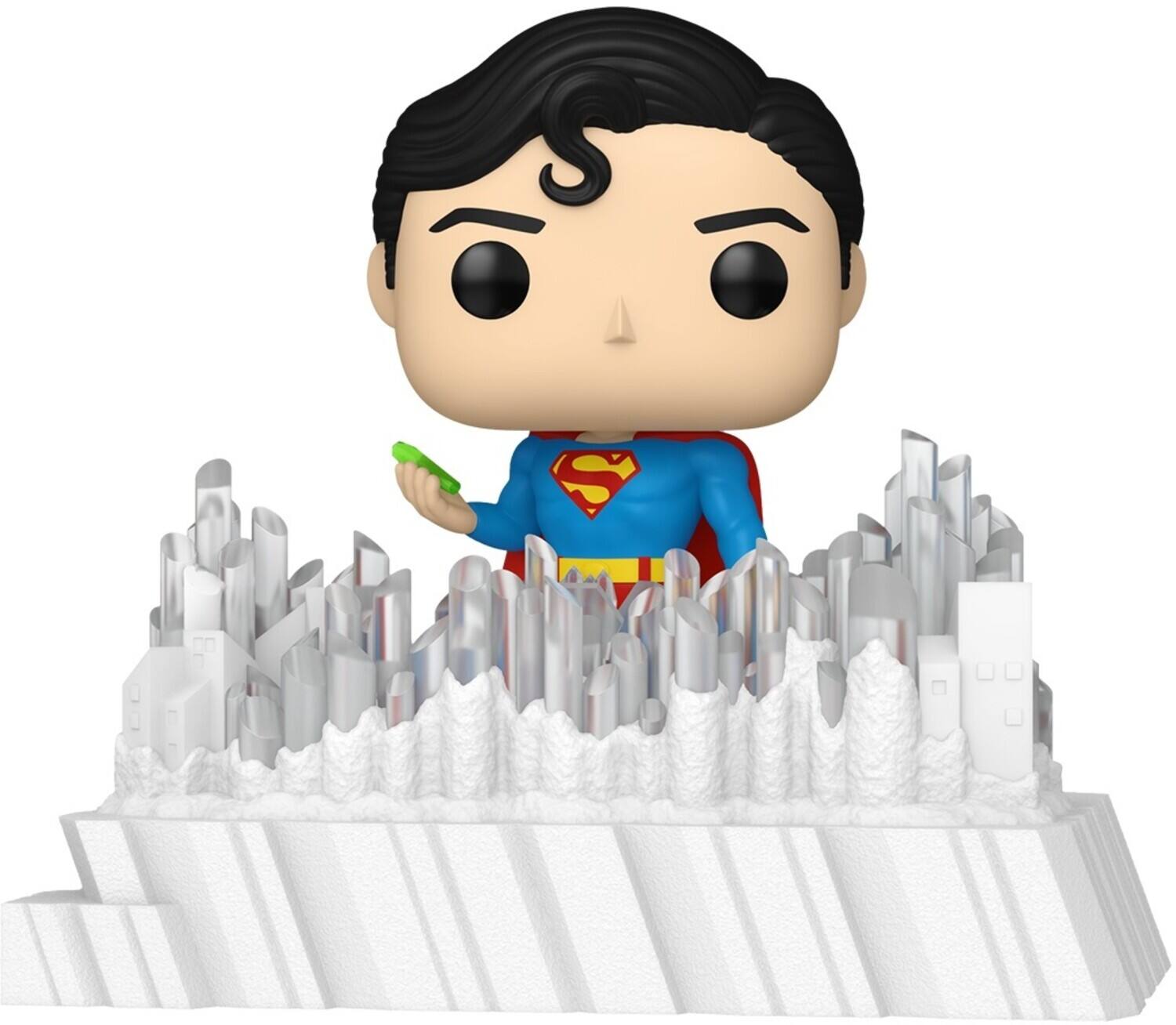 Funko - Pop! Deluxe: Superman 1978 - Superman, Fortress of Solitude - Collectibles - Multicolor