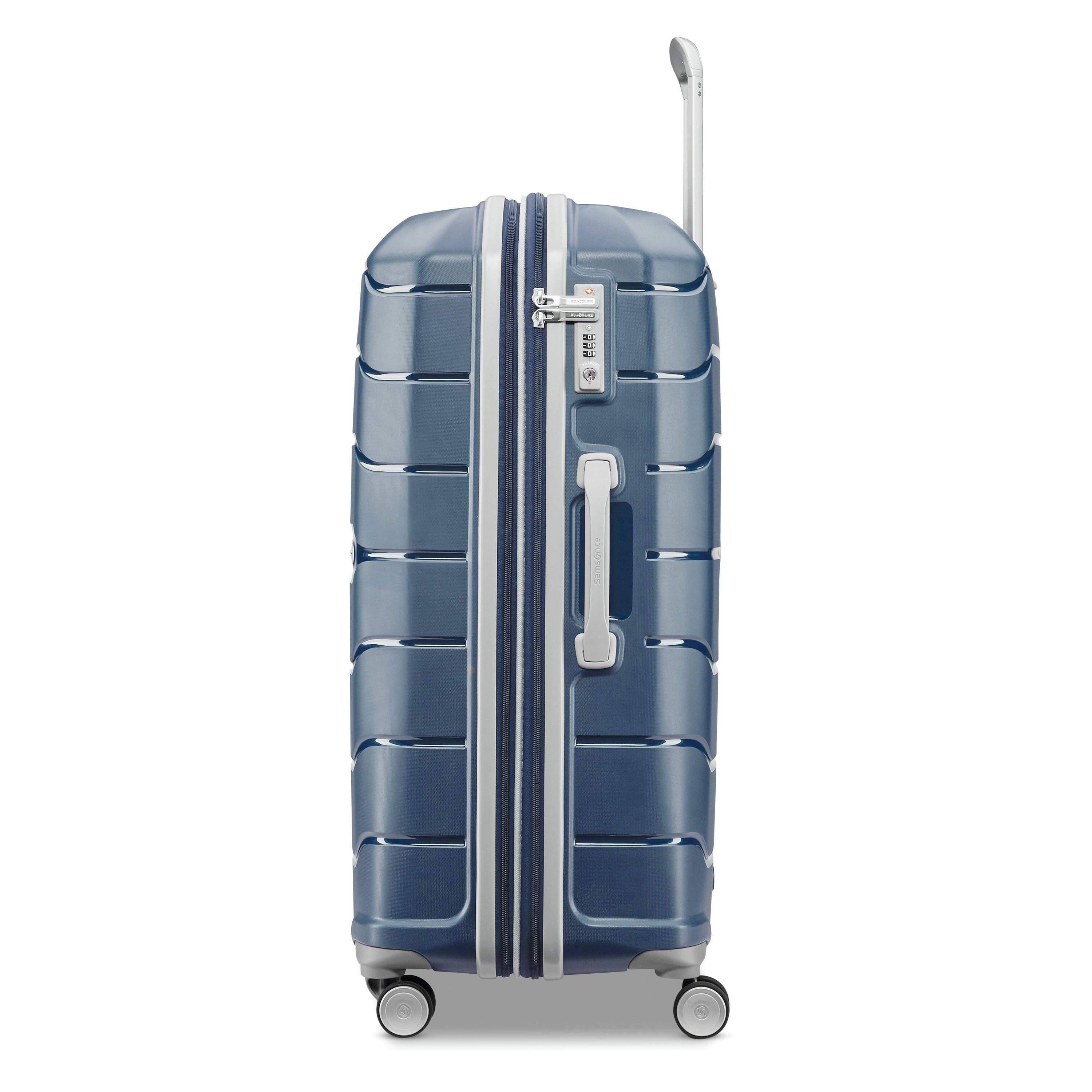 Angle. Samsonite - Expandable Freeform Suitcase Set Nest 2Pc (SP21/28) - Navy.
