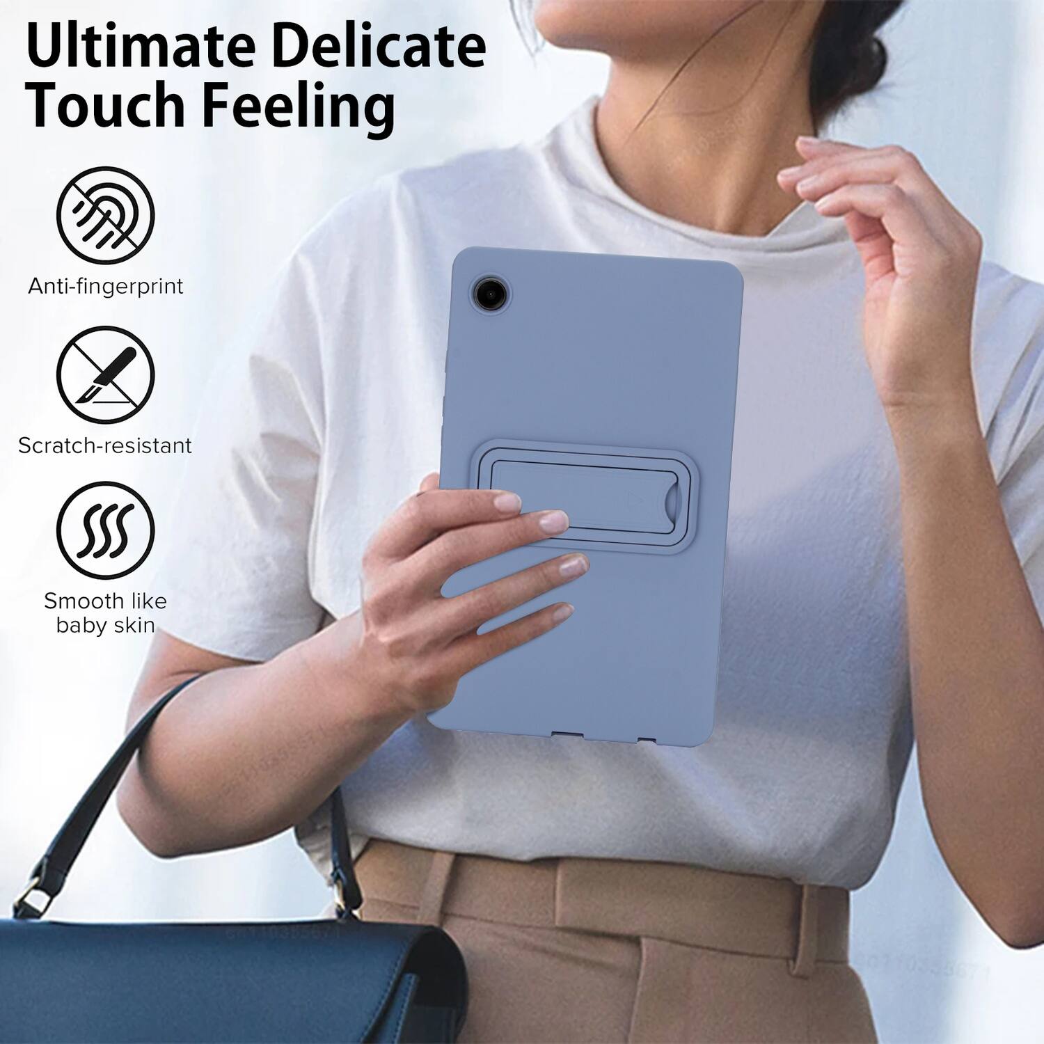 Ultimate Delicate Touch Feeling

- Anti-fingerprint
- Scratch-resistant
- Smooth like baby skin