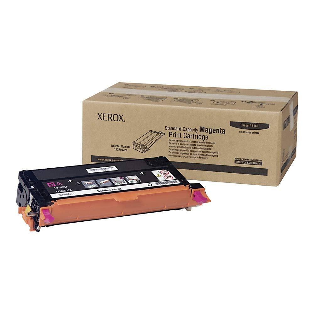 Xerox 113R00720 Phaser 6180 Magenta Standard Capacity Print Cartridge ...