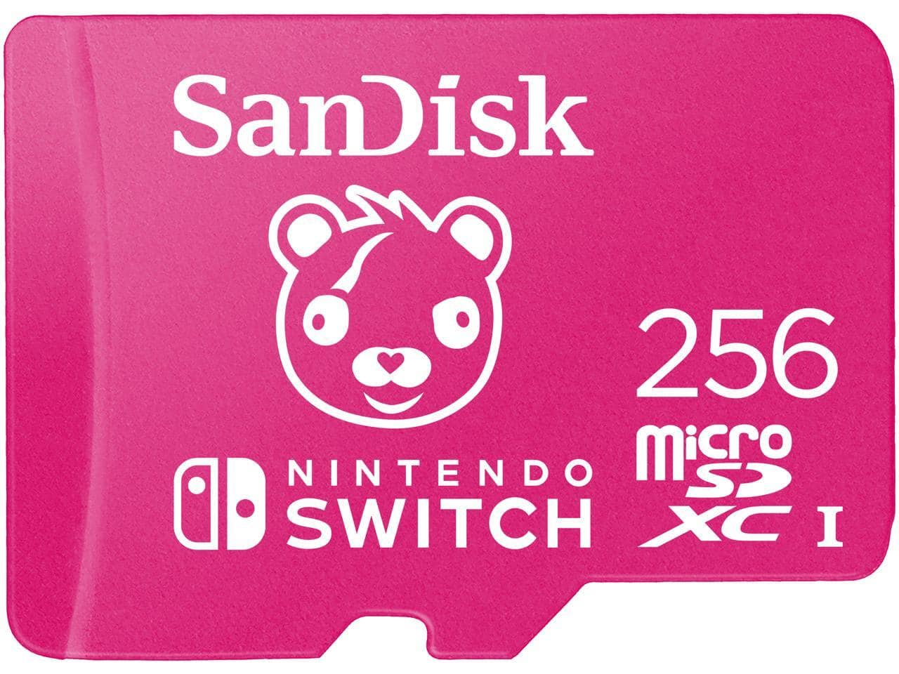 SanDisk 256GB microSDXC Card Licensed for Nintendo Switch
