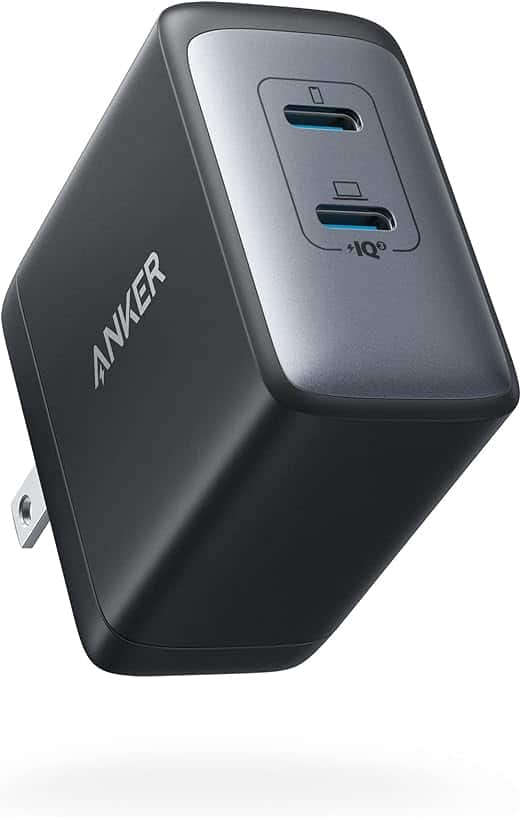Anker - USB C Charger, 726 Charger (Nano II 65W) - Black