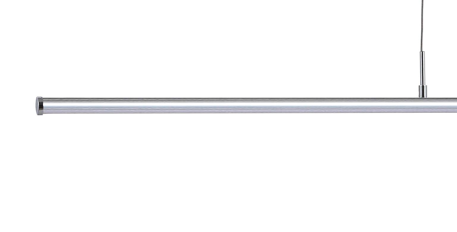 Alt View 4. Jonathan Y - Conley 39.5" Dimmable Adjustable Integrated LED Metal Linear Pendant, Chrome - Chrome.