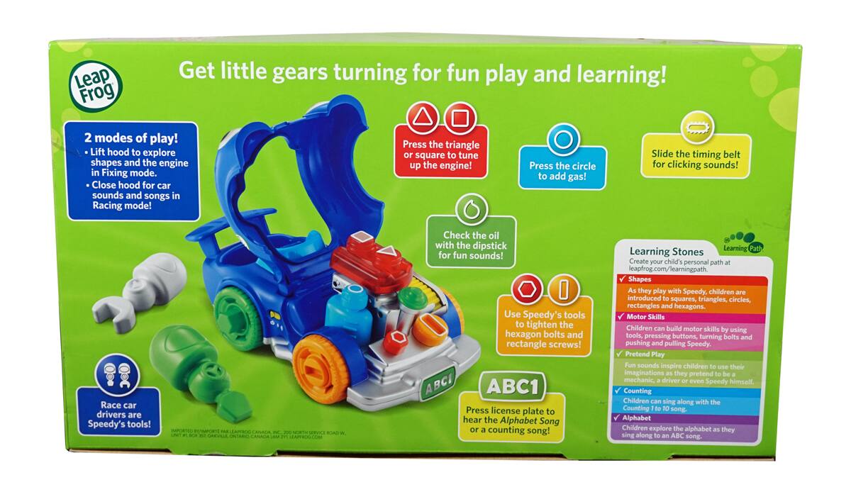 LeapFrog Fix & Learn Speedy Get little gears turning for fun play