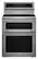 Front. KitchenAid - 6.7 Cu. Ft. Self-Cleaning Freestanding Double Oven Electric Induction Convection Range.