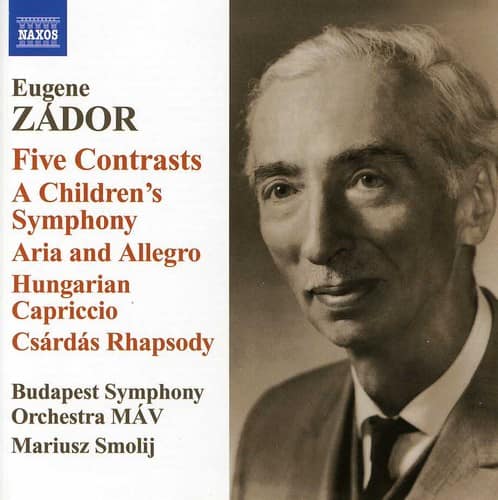 Mariusz Smolij - Five Contrasts / Children's Sym & Aria & Allegro  - COMPACT DISCS