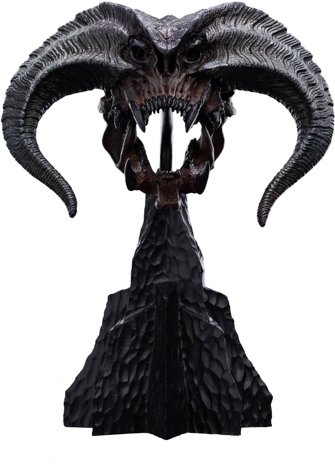 WETA Workshop Polystone - The Lord of the Rings Trilogy - Skull of a Balrog Miniature Polystone - COLLECTIBLES