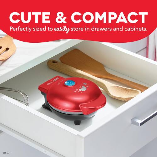 CUTE & COMPACT  
Perfectly sized to easily store in drawers and cabinets.  
Disney