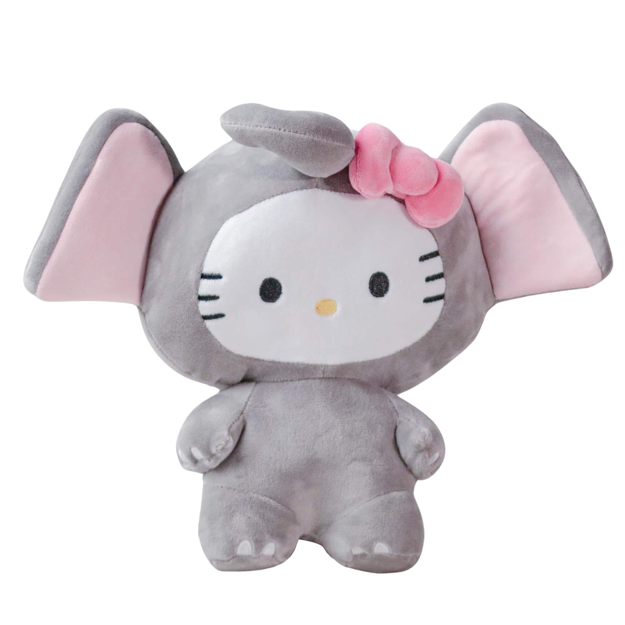 Sanrio Hello Kitty Animal Disguise 7 Inch Plush | Elephant - Gray