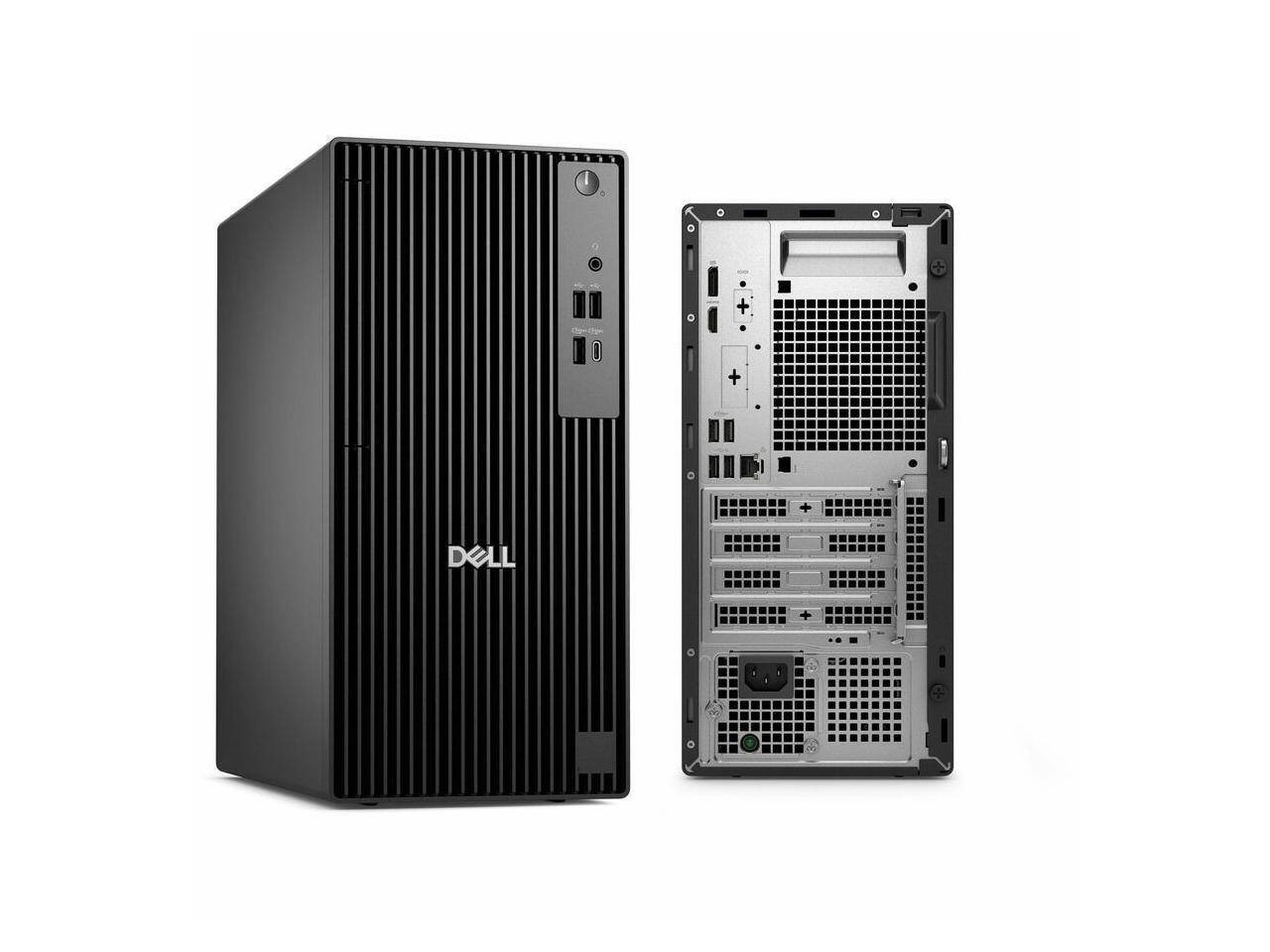 Alt View 3. Dell - Dell Pro QCT1250 - Intel Core Ultra 7 265 - 16GB DDR5 - 512GB SSD - Windows 11 Pro - vPro - Gigabit Ethernet - Black.