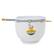 Front. Silver Buffalo - Disney Pixar Ratatouille 20-Ounce Ceramic Ramen Bowl and Chopstick Set - Blue.