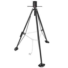 VEVOR - 5th Wheel Tripod Stabilizer,5000 LBS Load Capacity Tripod Fifth Wheel Stabilizer, 35"-57" Adjustable Height RV Gooseneck - Black