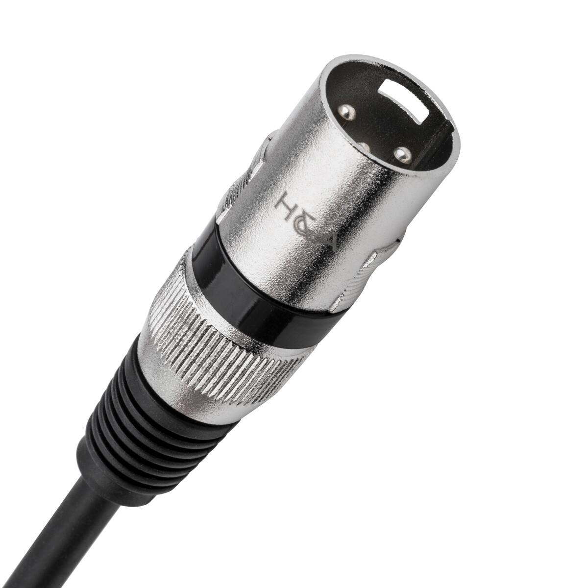 Alt View 2. H&A - H&A HA Value Series XLR M to F Professional Microphone Cable - 100'.