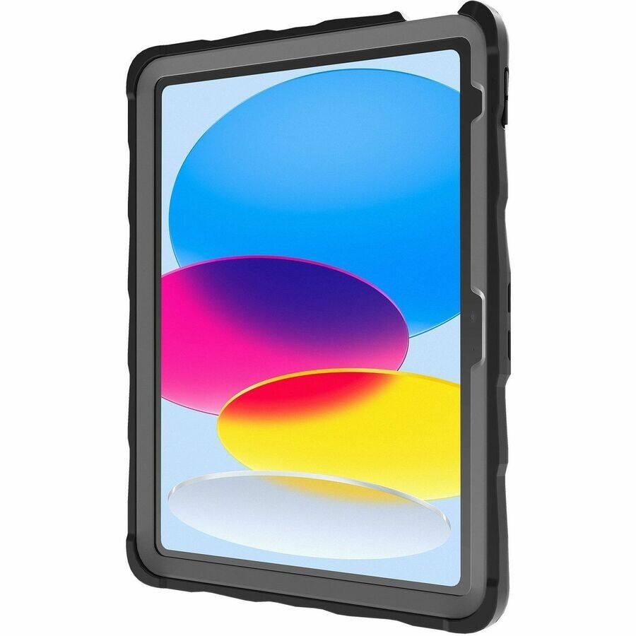 Alt View 7. Gumdrop - Gumdrop DropTech Clear for iPad 10th Gen - Black - For Apple iPad (10th Generation) Tablet - Black - Drop Resistant - Black.