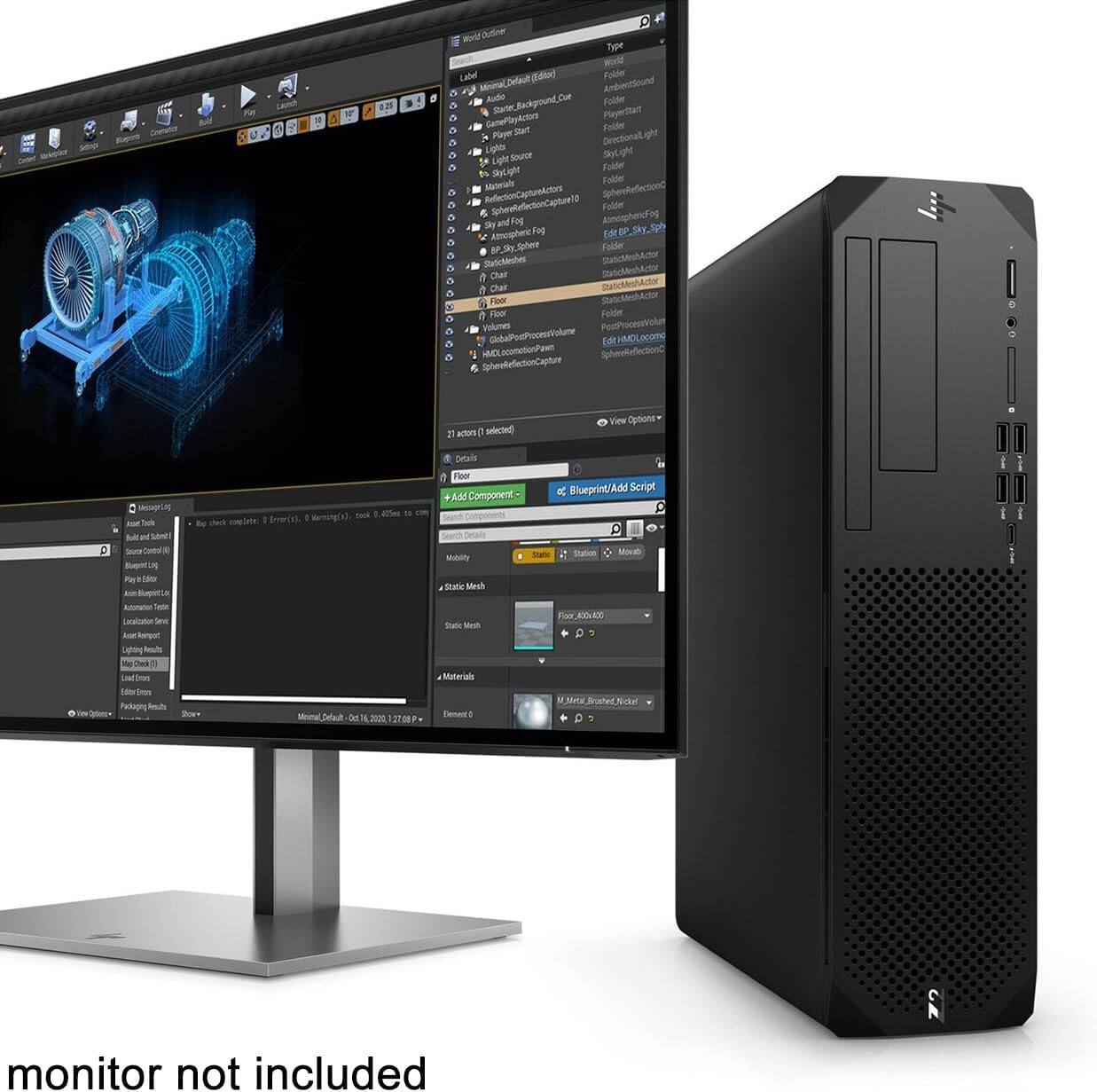 HP Upgraded Z2 G9 SFF Workstation Desktop Intel Core i5 14500 32GB