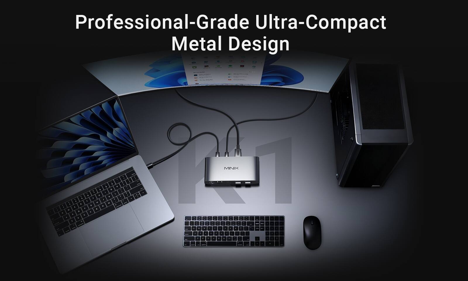 Professional-Grade Ultra-Compact Metal Design