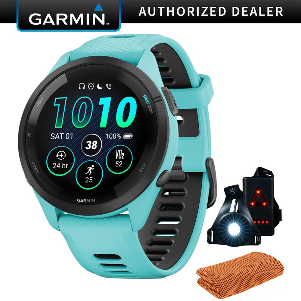 AUTHORIZED DEALER

GARMIN

1010

SAT 01

38

100%

VO2 52

24 hr

25

GARMIN