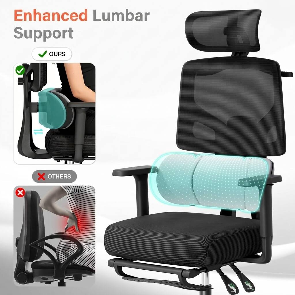 Enhanced Lumbar Support

OURS

OTHERS
