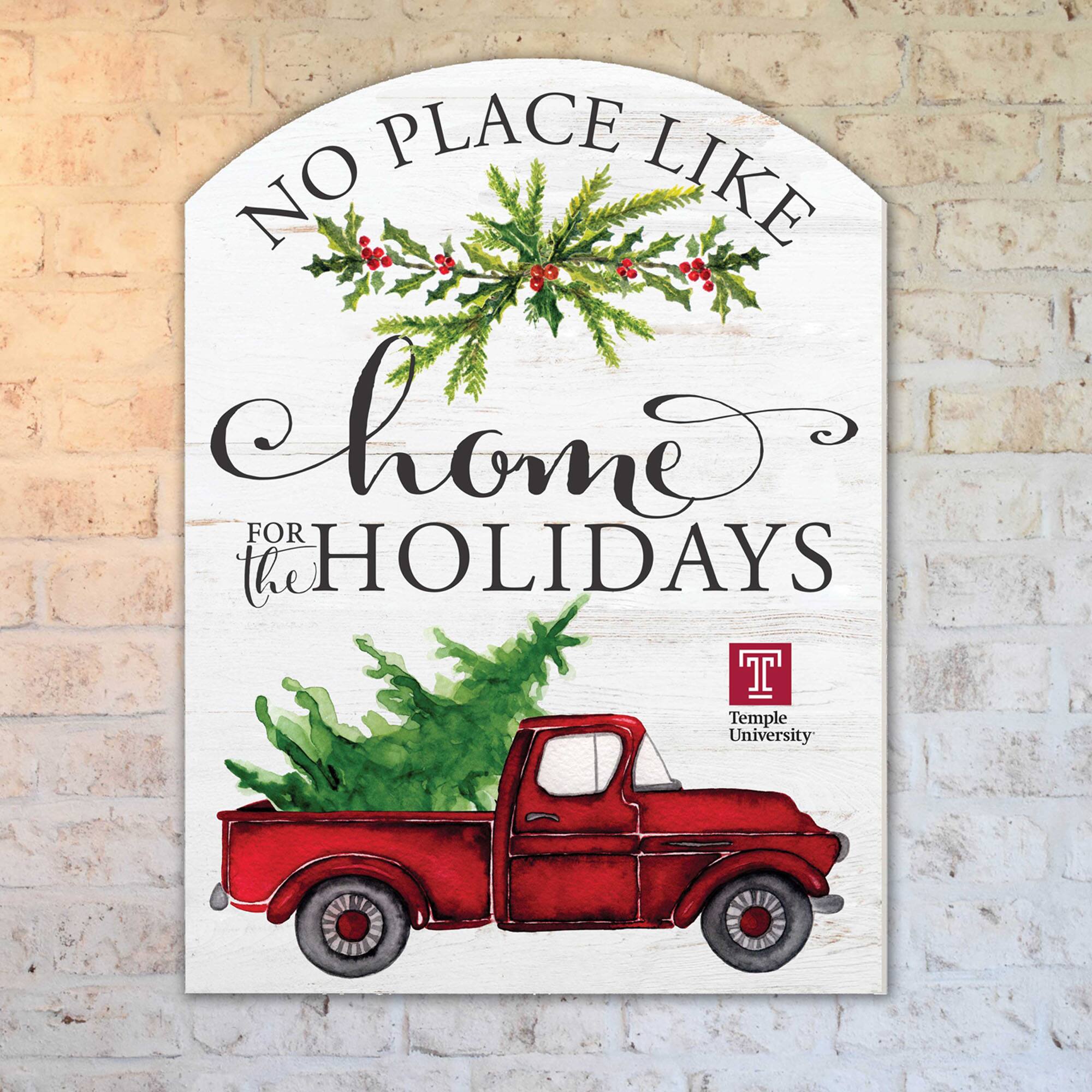 NO PLACE LIKE  
home  
FOR THE HOLIDAYS  

Temple University