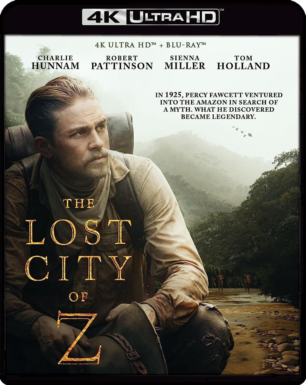 Front. The Lost City of Z   - 4K Blu-Ray.