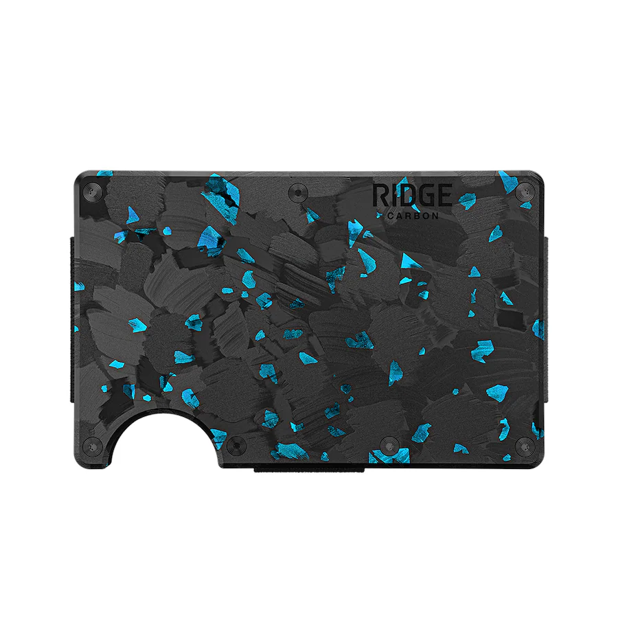 The Ridge Wallet BOTH BOX Forged Pacific AUWFI103625 - Best Buy