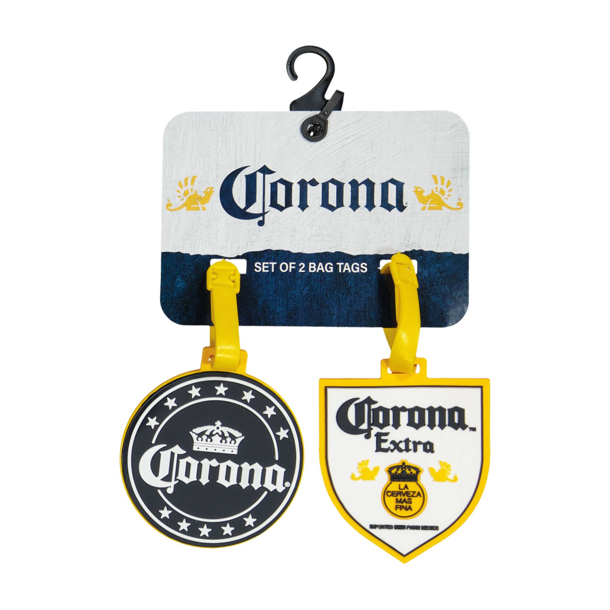 2 Corona SET OF 2 BAG TAGS  
Corona  
Corona Extra  
CERVEZA MAS FINA