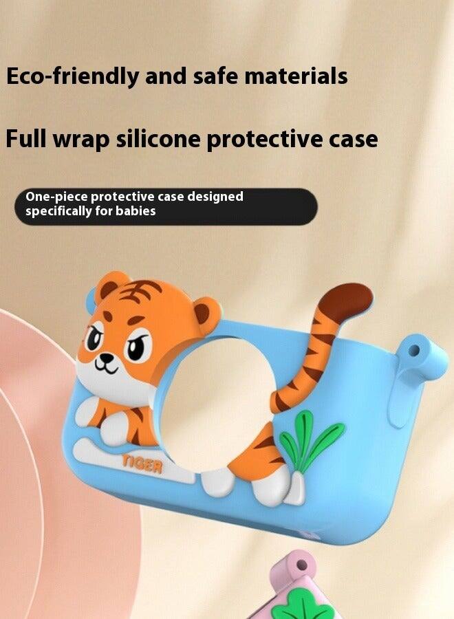 Eco-friendly and safe materials  
Full wrap silicone protective case  
One-piece protective case designed specifically for babies  
TIGER
