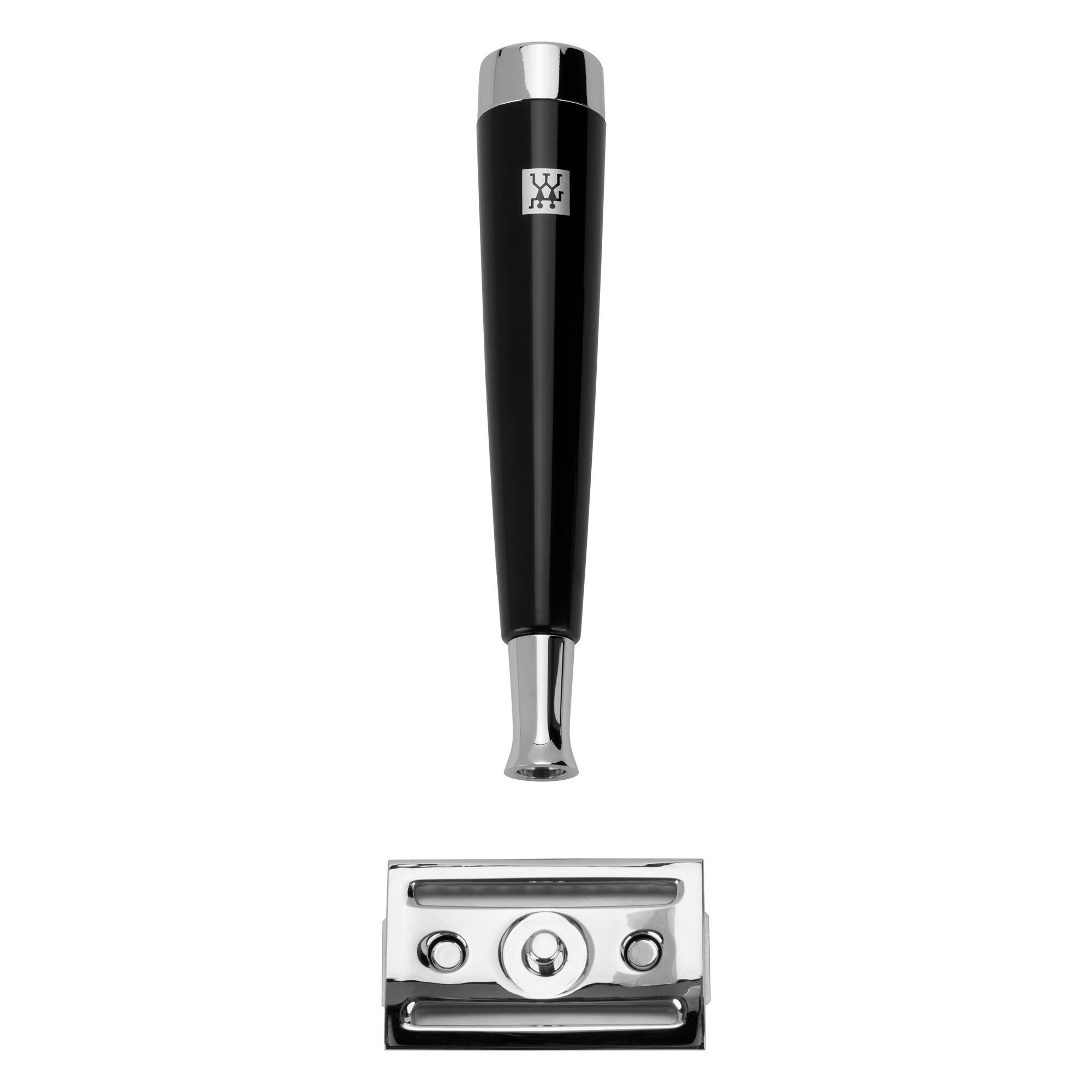 Alt View 3. ZWILLING - ZWILLING Beauty Classic Shaving Set with Safety Razor - Black.