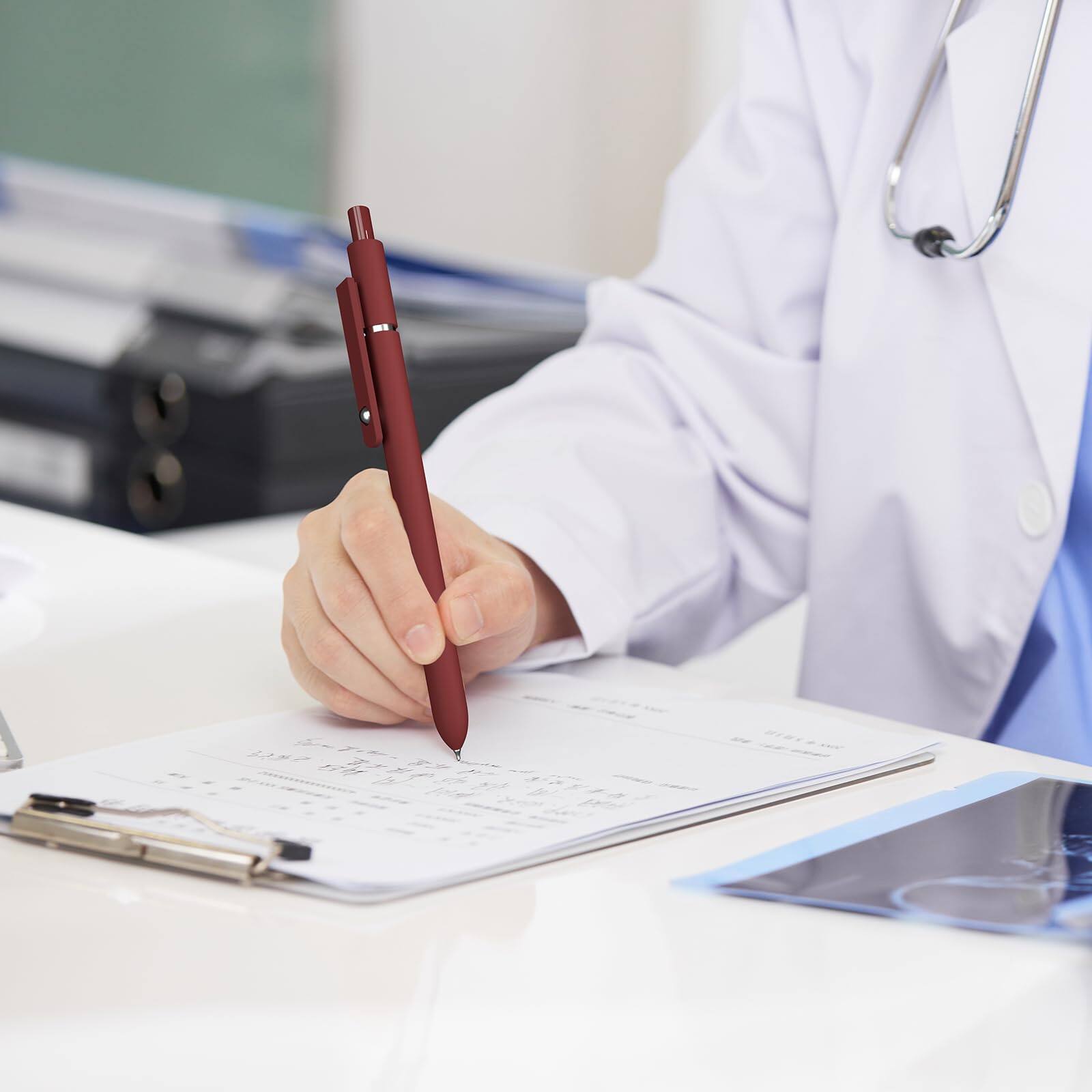 Alt View 4. Paradigms Interiors - Retractable Gel Pens Fine Point Pen Smooth Writing Stationary For Women Cute Office And School Supplies Teacher Stude....