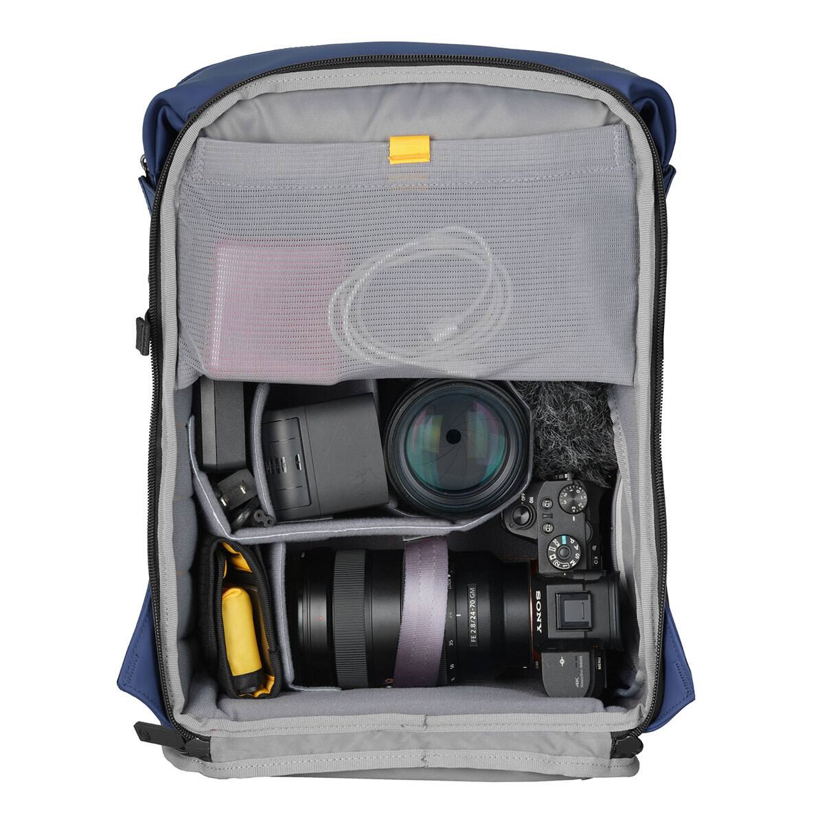 Alt View 5. Vanguard - Vanguard The Vanguard VEO Lite B20L camera backpack is a lightweight, 20L travel-ready pack crafted from easy-clean,.