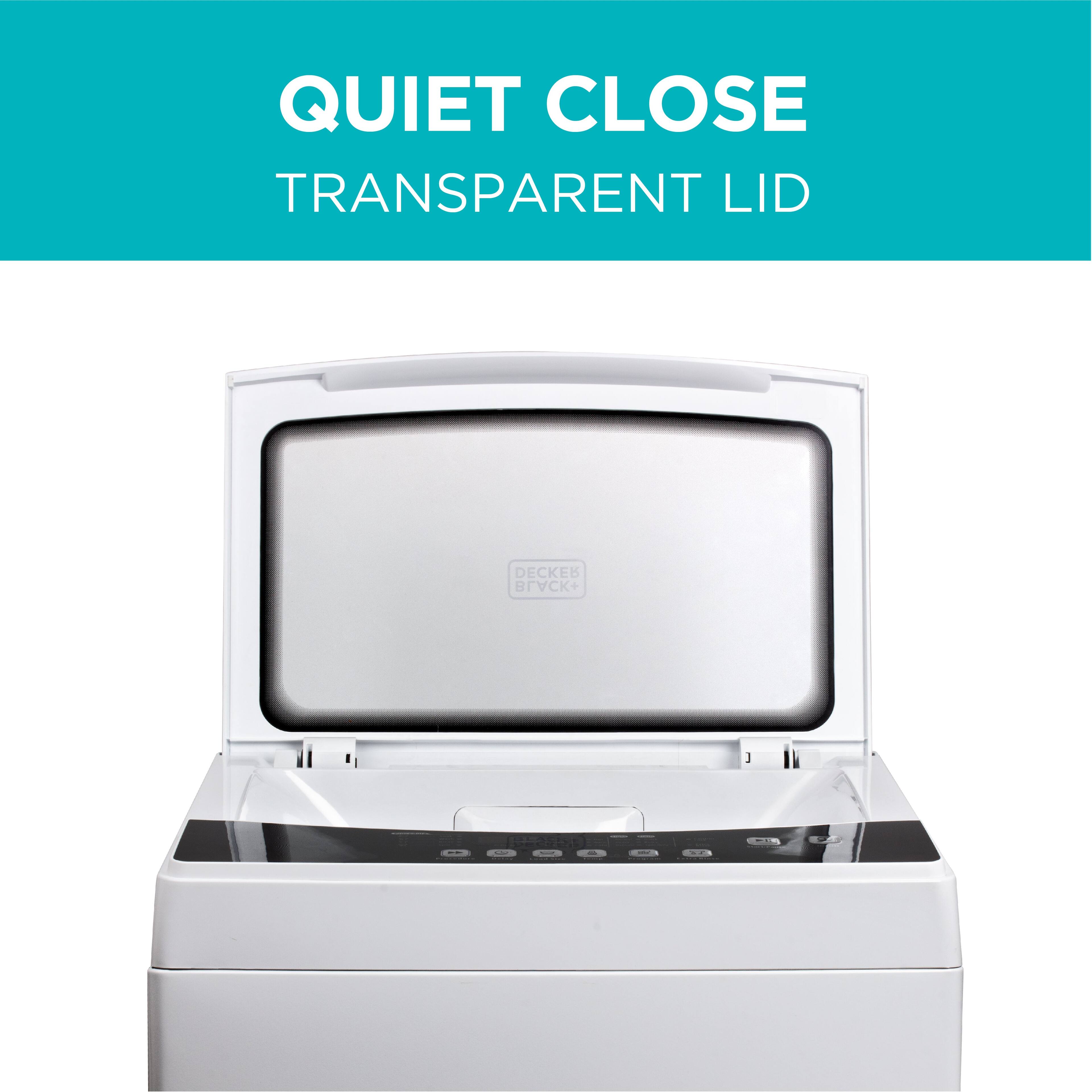 QUIET CLOSE  
TRANSPARENT LID