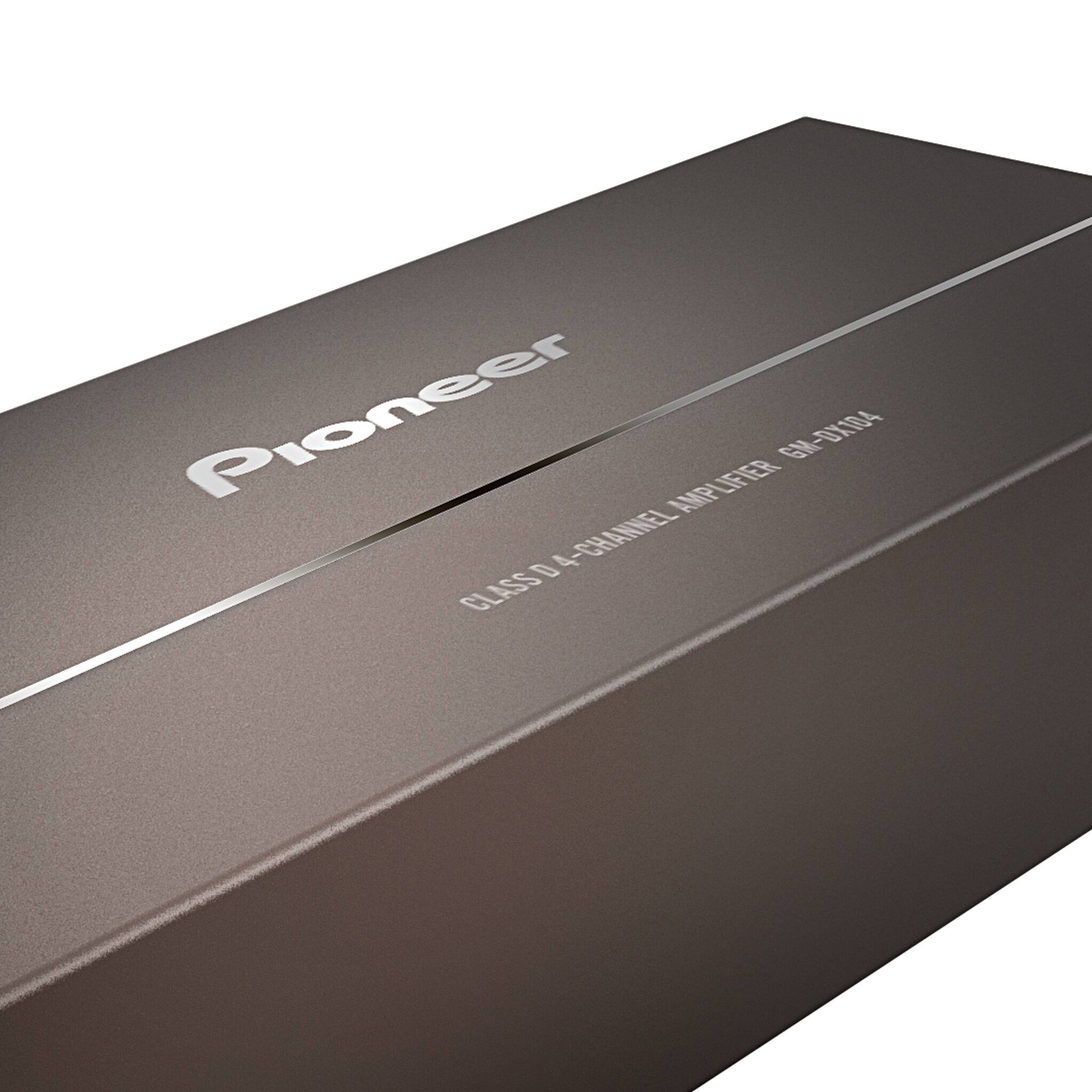 Pioneer AMPLIFIER GM-DX104 4-CHANNEL D CLASS
