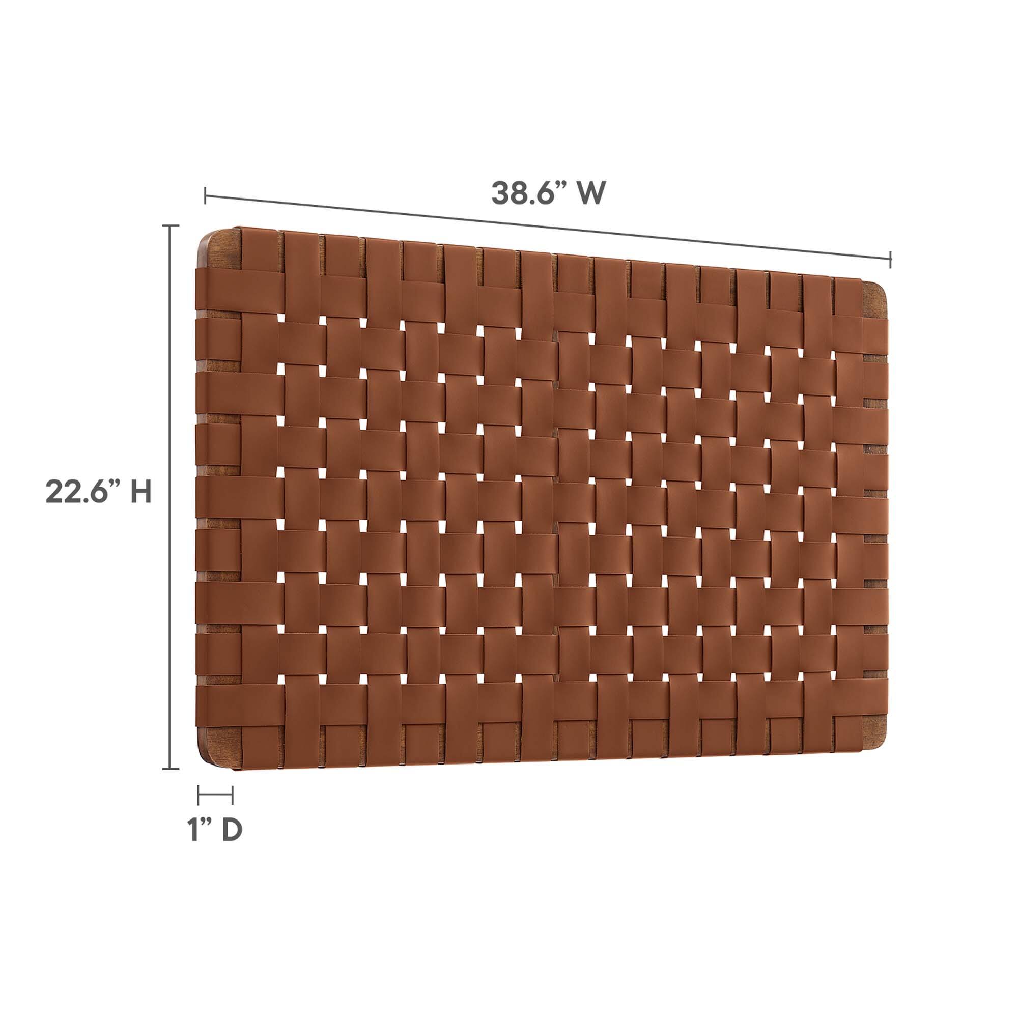 38.6" W  
22.6" H  
1" D