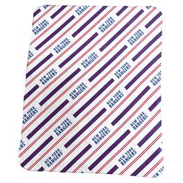 Logo Brands - New York Rangers 50" x 60" Classic Vertical Stripe Fleece Throw Blanket - Multicolor